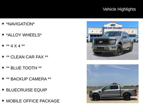 Used 2024 Ford F150 XLT w/ Equipment Group 302A MID AWD/4WD image 4