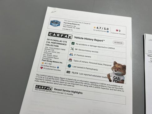 Used 2014 Cadillac CTS Performance image 30