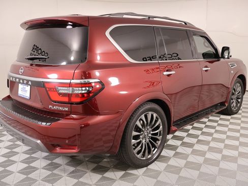 Used 2021 Nissan Armada Platinum w/ Captain's Chairs Package image 24