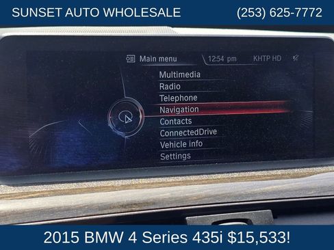 Used 2015 BMW 435i Convertible RWD image 35