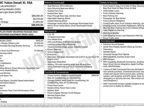 Used 2023 GMC Yukon XL Denali AWD/4WD image 18