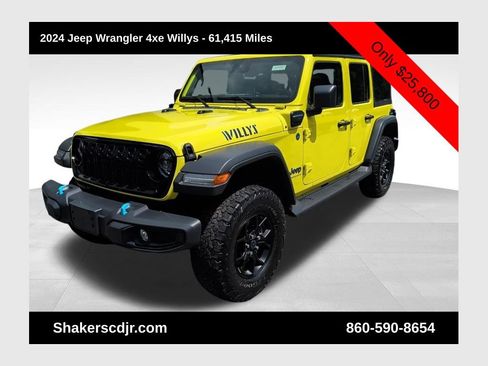Used 2024 Jeep Wrangler Unlimited AWD/4WD image 1