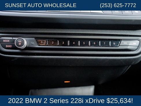 Used 2022 BMW 228i xDrive Gran Coupe w/ Convenience Package AWD/4WD image 60