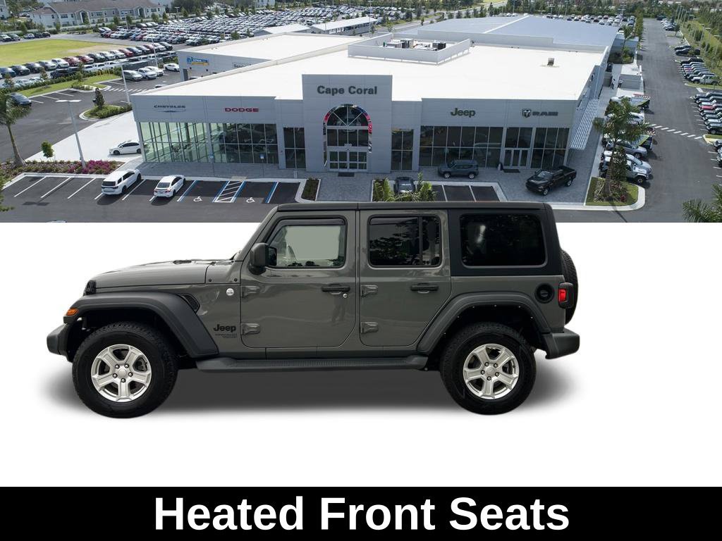 Used 2021 Jeep Wrangler Unlimited Sport w/ Cold Weather Group AWD/4WD image 8