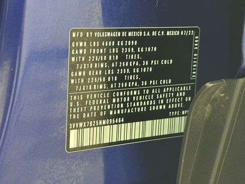 Used 2022 Volkswagen Taos SE image 30