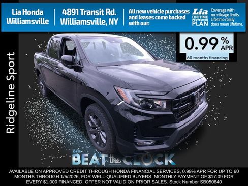 New 2025 Honda Ridgeline Sport image 1