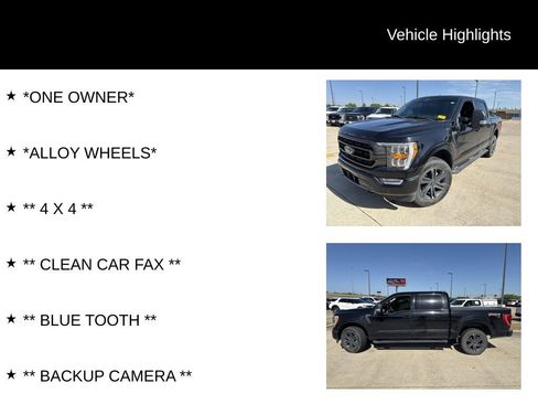 Used 2023 Ford F150 XLT w/ Equipment Group 302A High AWD/4WD image 4