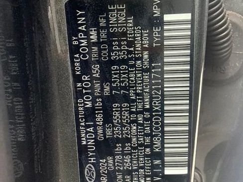 Used 2024 Hyundai Tucson SEL AWD/4WD image 14