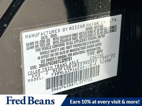 New 2026 Nissan Kicks SR w/ Cold Weather Package image 8