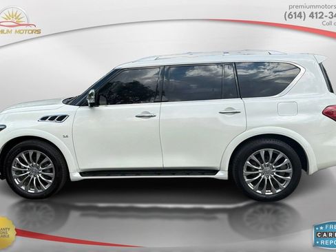 Used 2015 INFINITI QX80 4WD w/ Deluxe Technology Package image 2