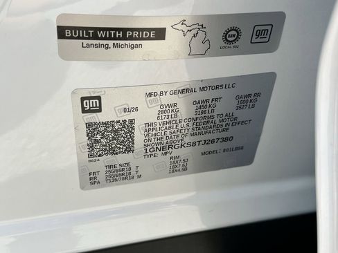 New 2026 Chevrolet Traverse LT image 36