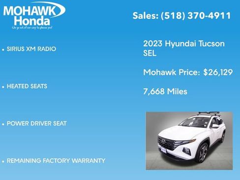 Used 2023 Hyundai Tucson SEL w/ Convenience Package image 14