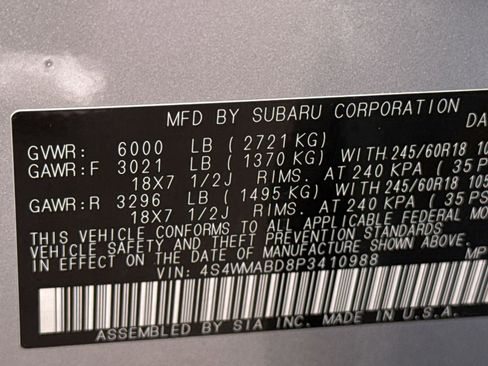 Used 2023 Subaru Ascent Premium image 29