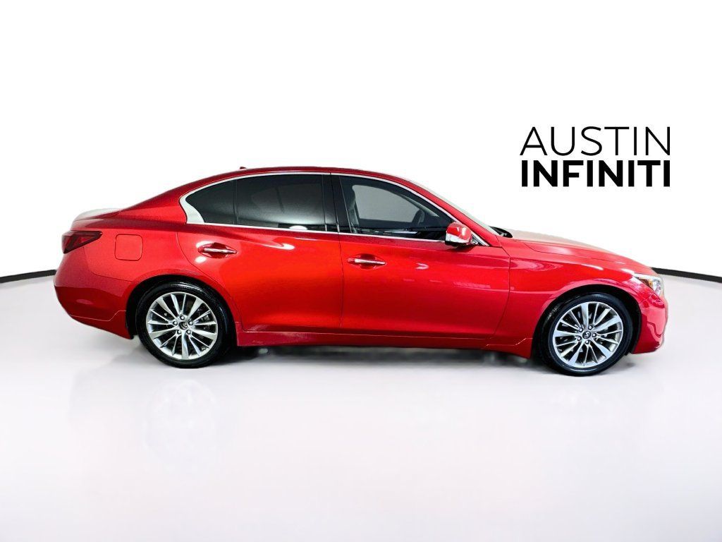 Certified 2023 INFINITI Q50 Luxe w/ Cargo Package RWD image 11
