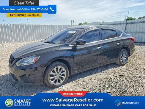 Used 2019 Nissan Sentra SV FWD image 1
