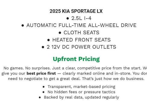 Used 2025 Kia Sportage LX image 2