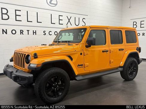 Used 2021 Jeep Wrangler Unlimited Sahara AWD/4WD image 6