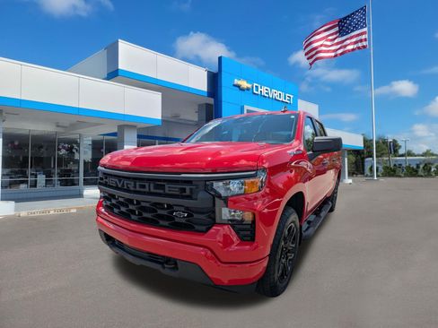 Used 2025 Chevrolet Silverado 1500 Custom w/ Turbomax Blackout Package RWD image 7