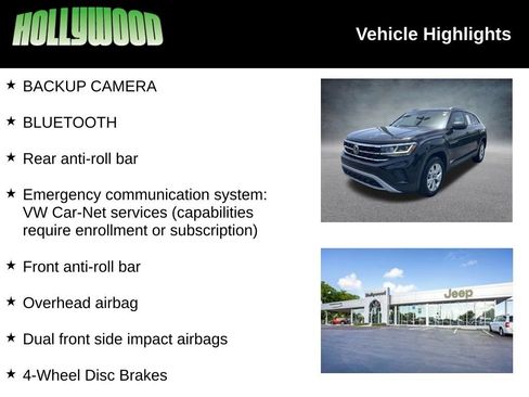 Used 2021 Volkswagen Atlas Cross Sport S AWD/4WD image 3