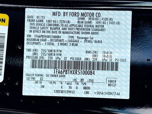 Used 2024 Ford Mustang Premium RWD image 39