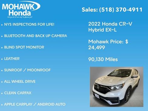 Used 2022 Honda CR-V EX-L image 7
