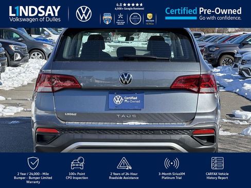 Certified 2023 Volkswagen Taos S w/ IQ Drive S Package image 6