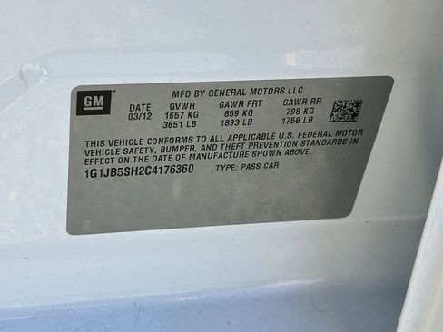 Used 2012 Chevrolet Sonic LS image 29