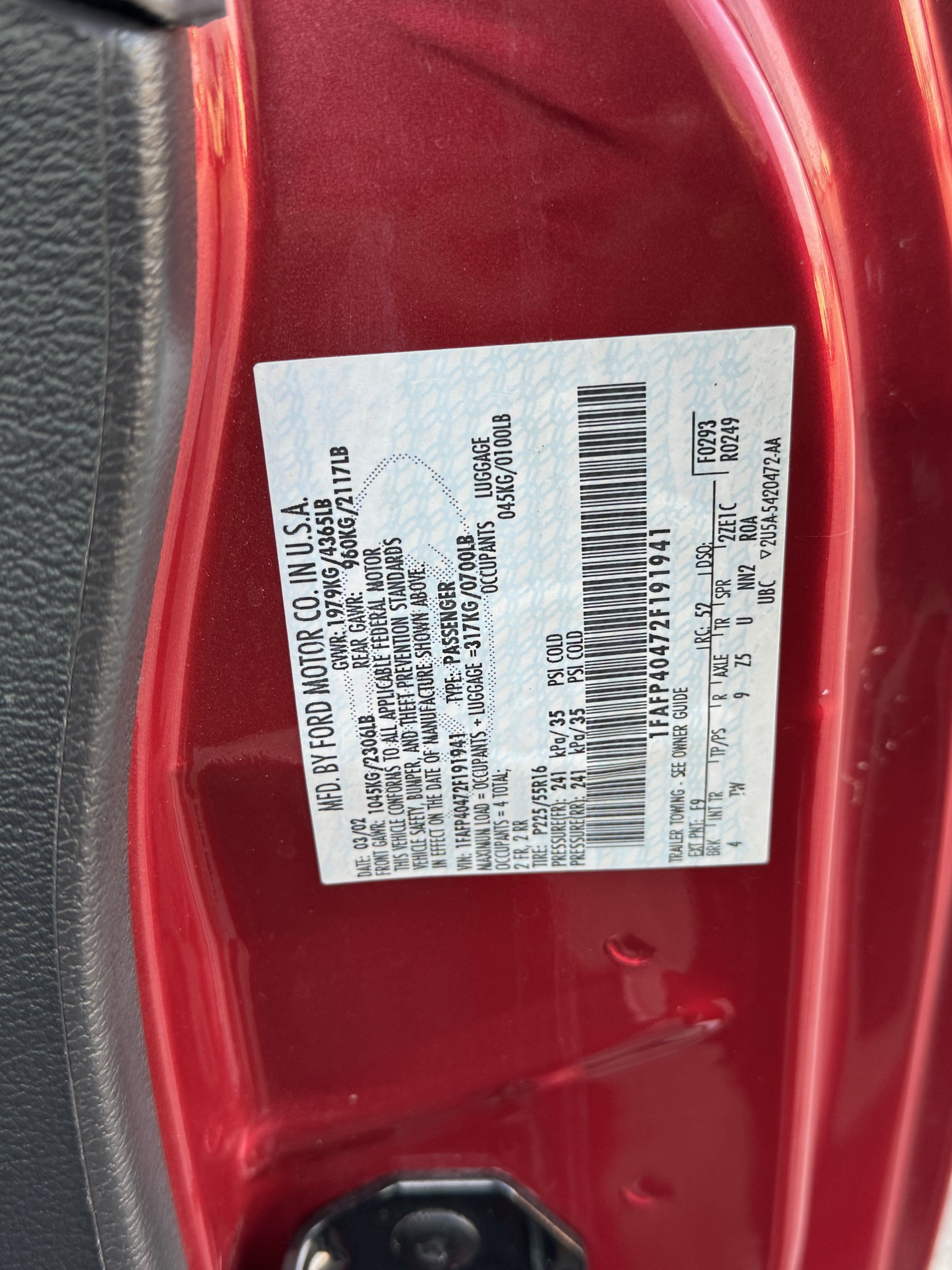 Used 2002 Ford Mustang Coupe RWD image 28