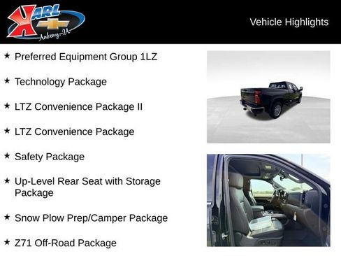 Used 2025 Chevrolet Silverado 2500 LTZ w/ LTZ Convenience Package AWD/4WD image 2