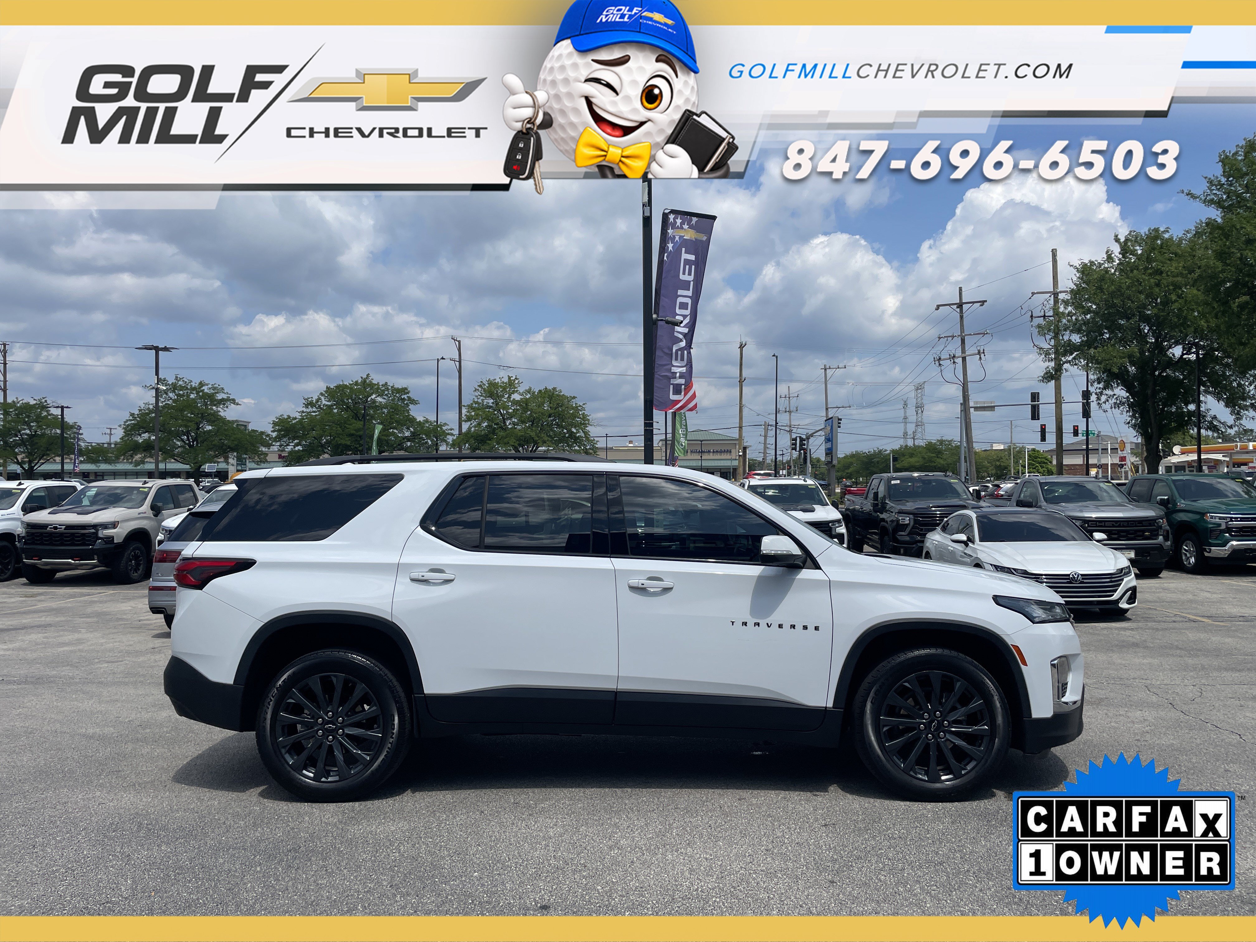 Certified 2023 Chevrolet Traverse RS FWD image 6
