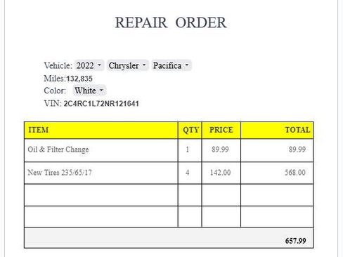 Used 2022 Chrysler Pacifica Touring-L w/ Uconnect Theater Family Group image 30