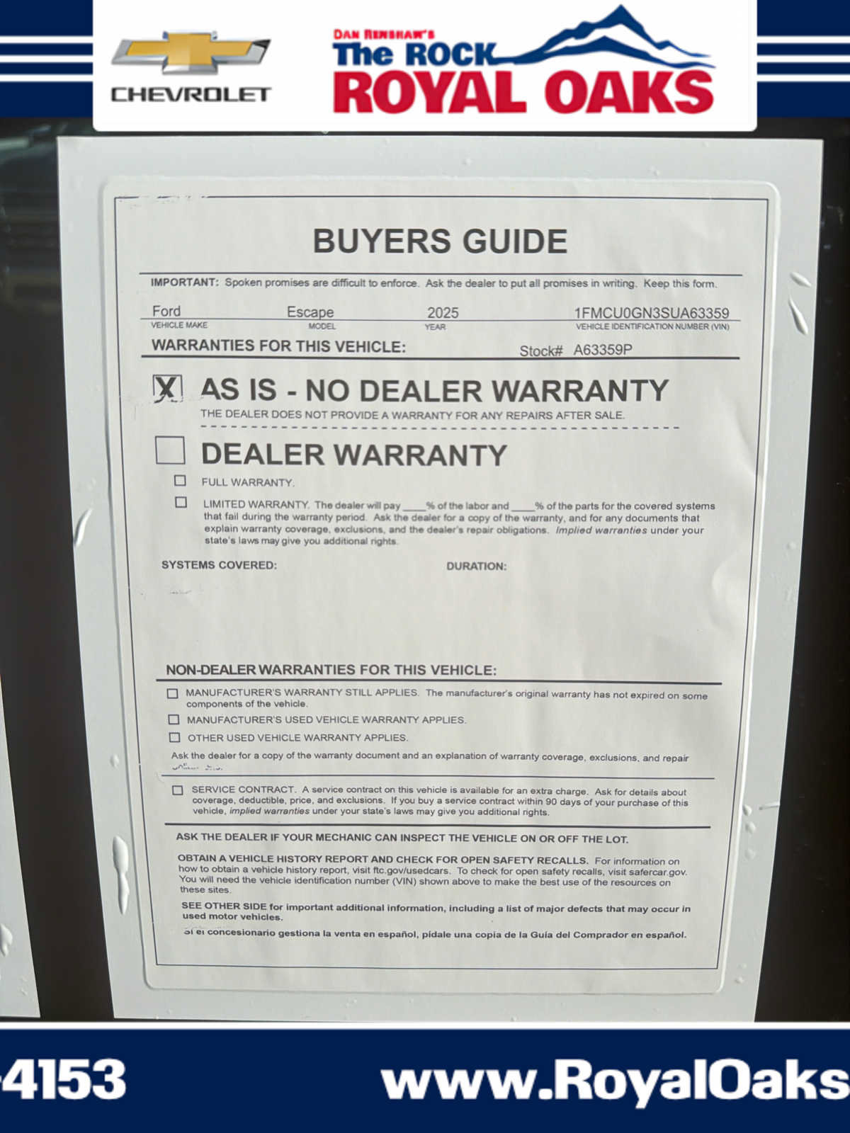 Used 2025 Ford Escape Active FWD image 30