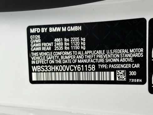 New 2027 BMW M4 xDrive Competition AWD/4WD image 42