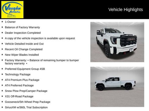 Used 2025 GMC Sierra 2500 AT4 w/ AT4 Premium Plus Package AWD/4WD image 2