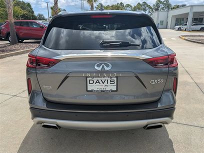 Used 2021 INFINITI QX50 Autograph w/ Premium White Leather Package