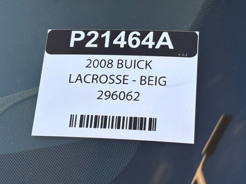 Used 2008 Buick LaCrosse CXL w/ Driver Confidence Package FWD image 8