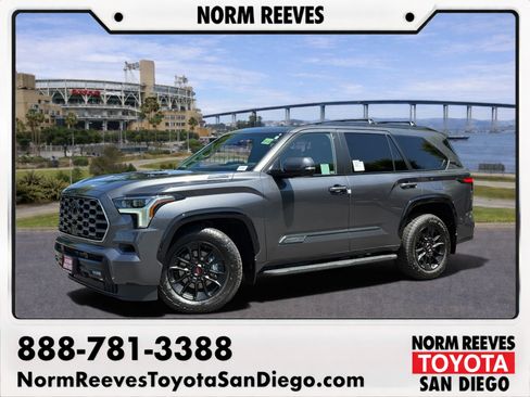 New 2026 Toyota Sequoia Platinum AWD/4WD image 1