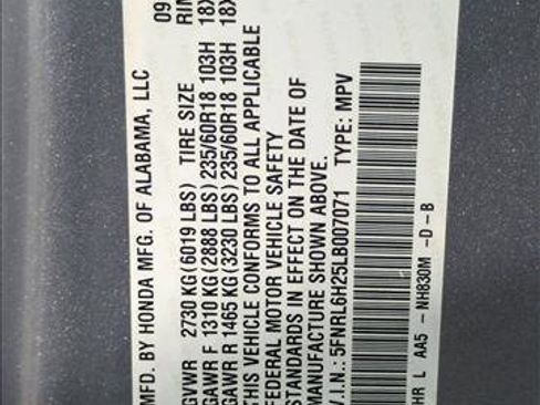 Used 2020 Honda Odyssey LX image 15