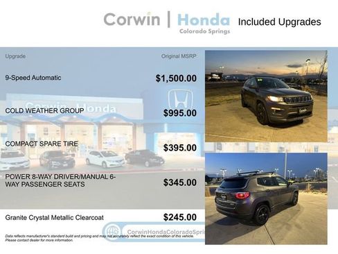 Used 2020 Jeep Compass Latitude w/ Cold Weather Group AWD/4WD image 4