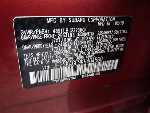 Used 2019 Subaru Forester Premium image 27