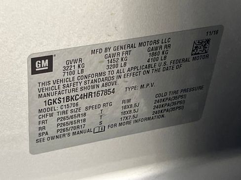 Used 2017 GMC Yukon SLT RWD image 28