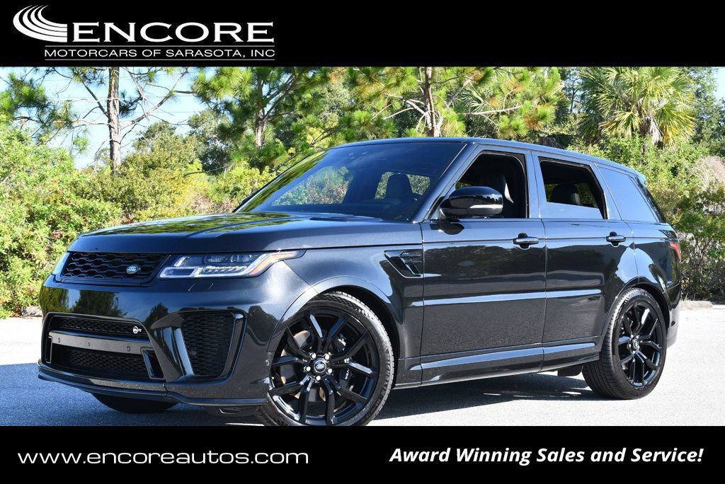 Used 2022 Land Rover Range Rover Sport SVR AWD/4WD image 1
