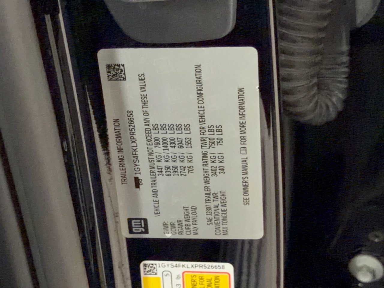 Used 2023 Cadillac Escalade Sport w/ LPO, ONYX Package AWD/4WD image 32