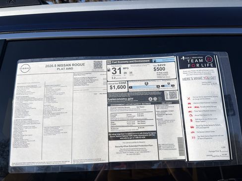 New 2026 Nissan Rogue Platinum image 12