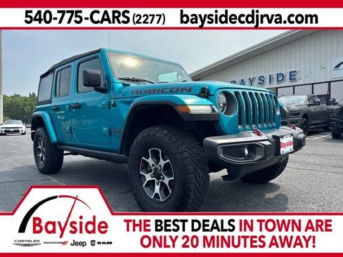 Used 2019 Jeep Wrangler Unlimited Rubicon w/ LED Lighting Group AWD/4WD image 1