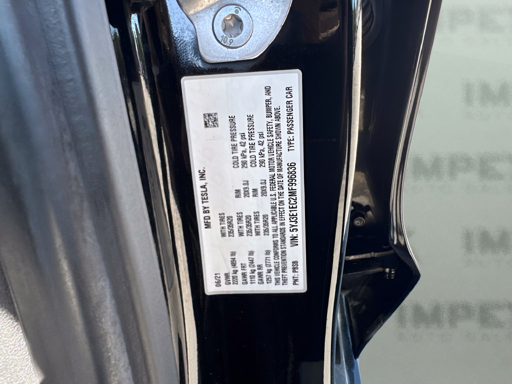 Used 2021 Tesla Model 3 Performance AWD/4WD image 28