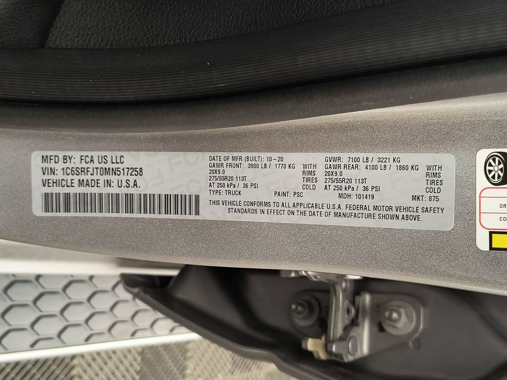 Used 2021 RAM 1500 Laramie w/ Sport Appearance Package AWD/4WD image 24