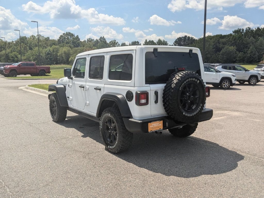 Certified 2022 Jeep Wrangler Unlimited Sport AWD/4WD image 3