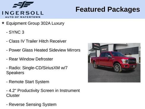 Used 2018 Ford F150 XLT w/ Equipment Group 302A Luxury image 15