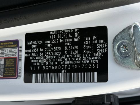 Certified 2024 Kia Sorento SX Prestige w/ Olive Brown Leather Package image 32